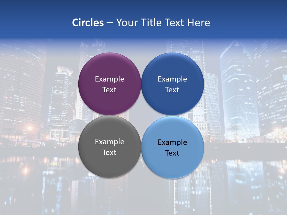 Environment Water Tower PowerPoint Template
