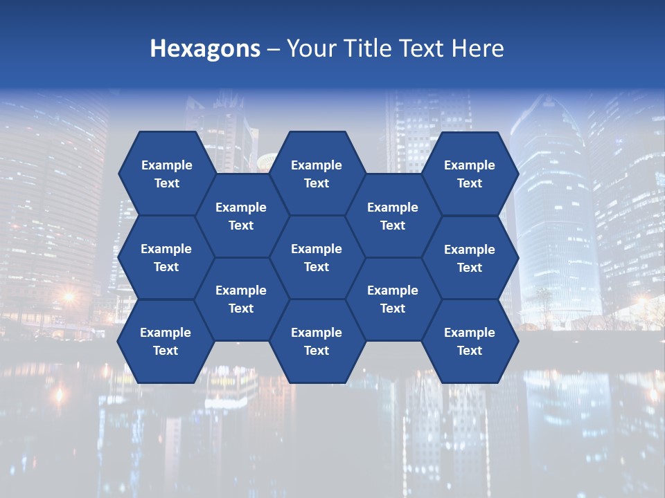 Environment Water Tower PowerPoint Template