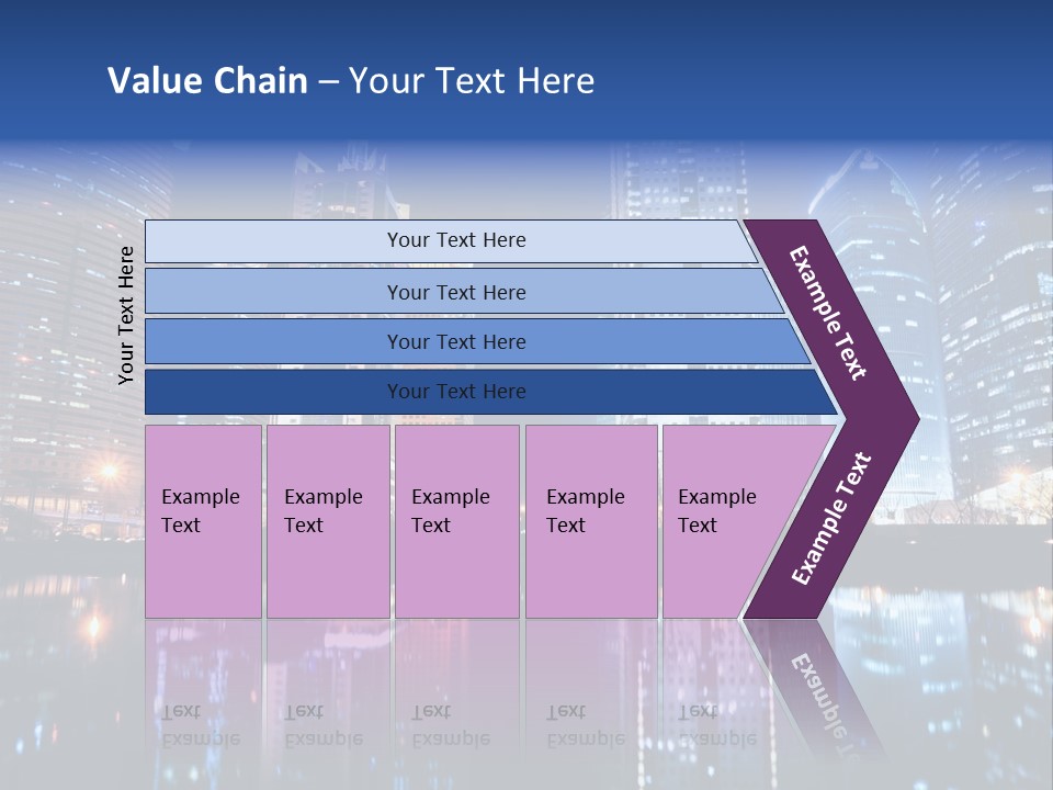 Environment Water Tower PowerPoint Template