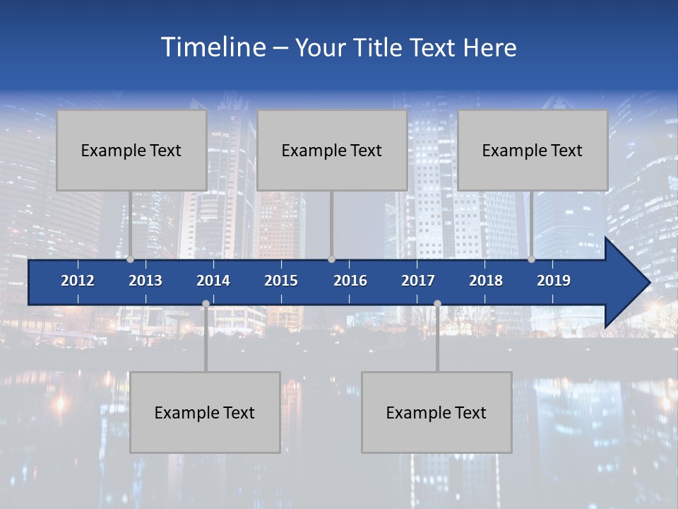 Environment Water Tower PowerPoint Template