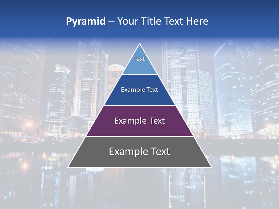 Environment Water Tower PowerPoint Template