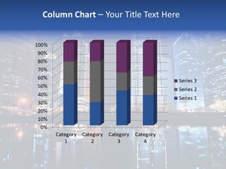 Environment Water Tower PowerPoint Template