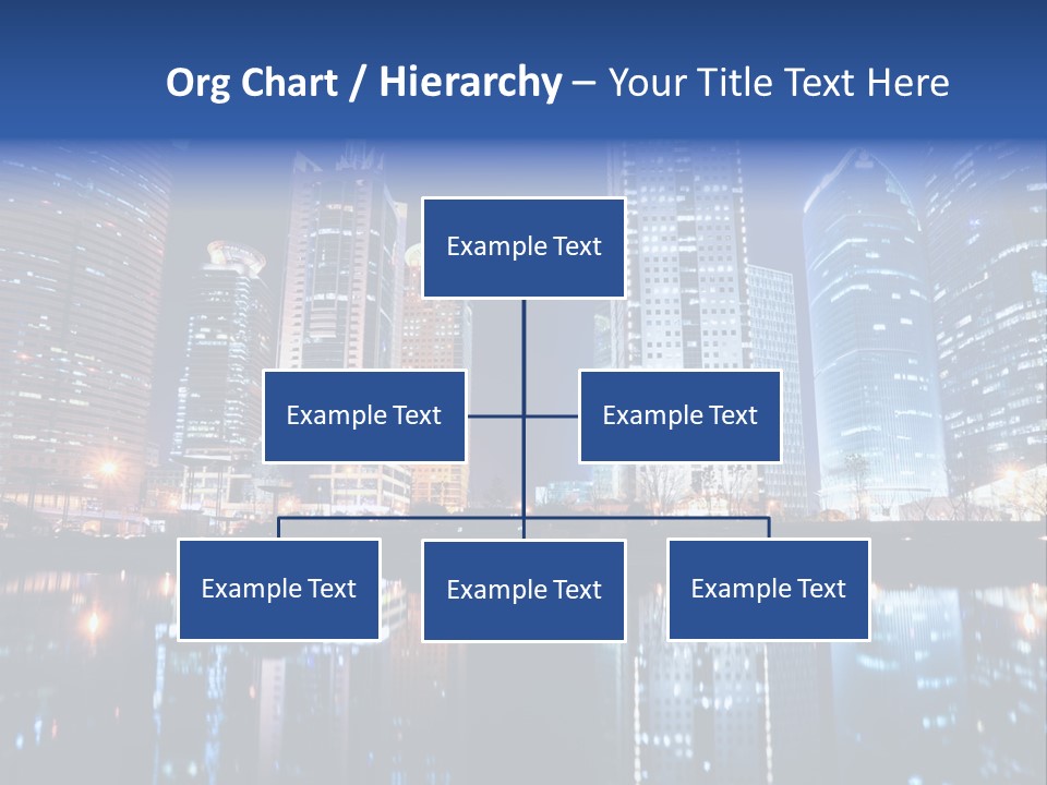 Environment Water Tower PowerPoint Template