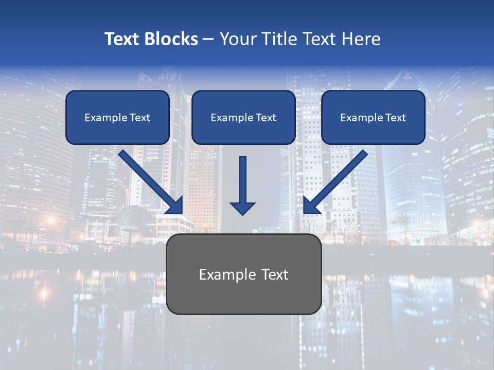 Environment Water Tower PowerPoint Template