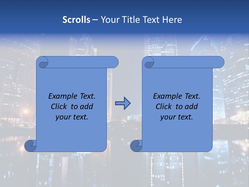 Environment Water Tower PowerPoint Template