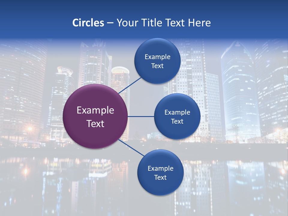 Environment Water Tower PowerPoint Template