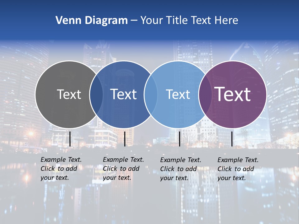 Environment Water Tower PowerPoint Template
