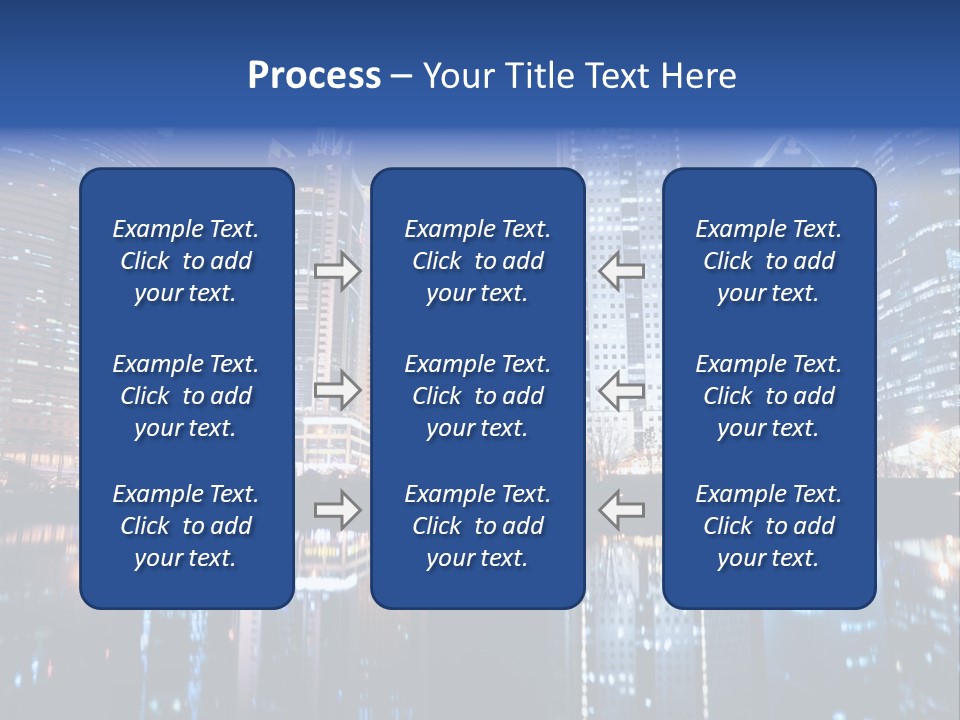 Environment Water Tower PowerPoint Template
