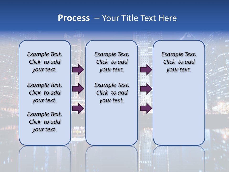 Environment Water Tower PowerPoint Template