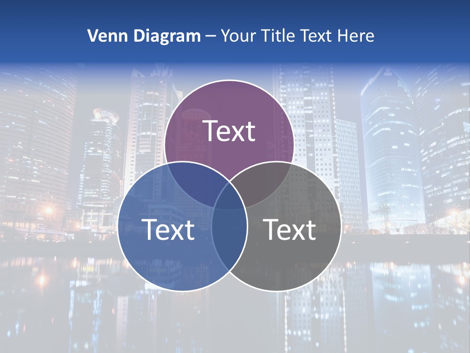 Environment Water Tower PowerPoint Template