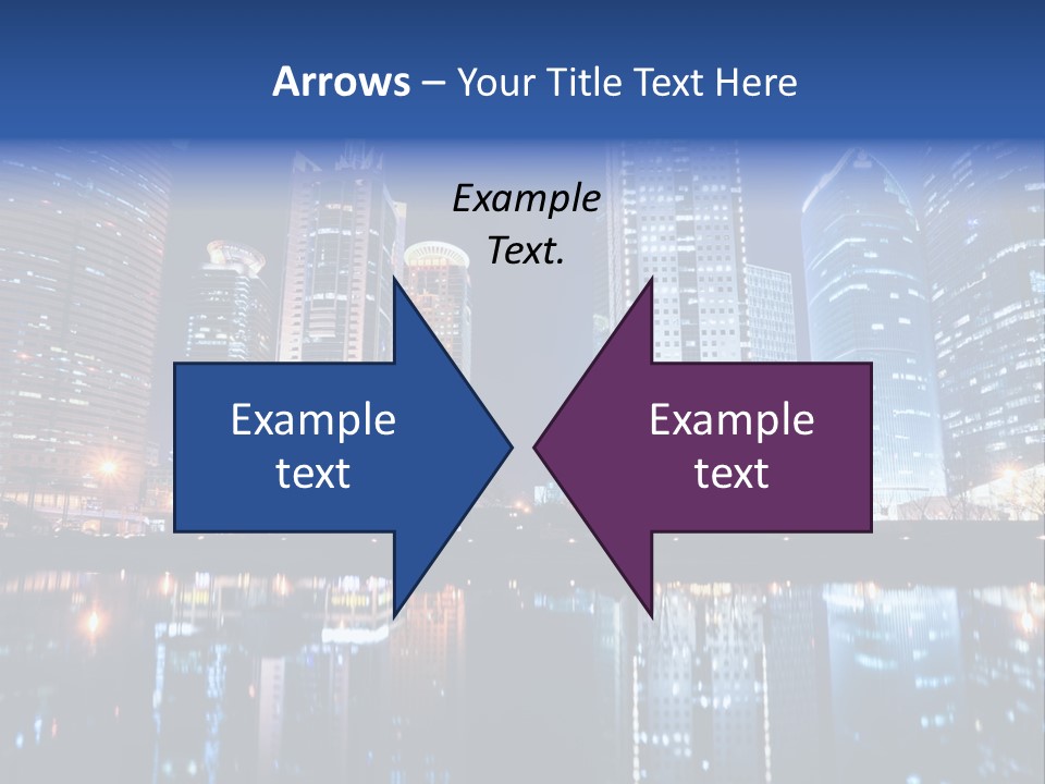 Environment Water Tower PowerPoint Template