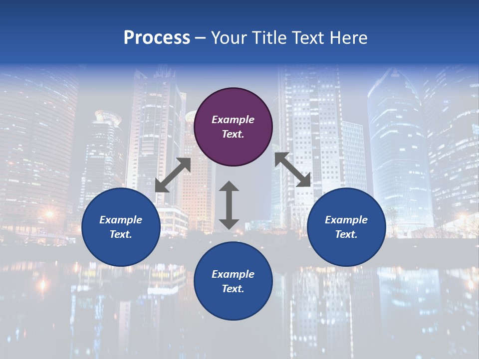 Environment Water Tower PowerPoint Template