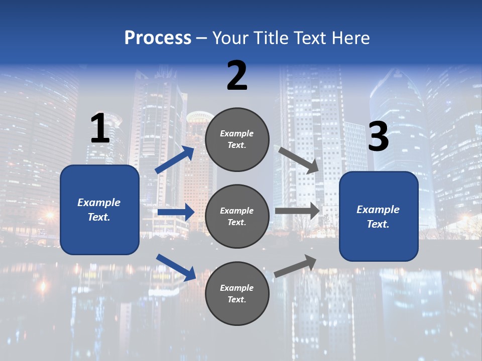 Environment Water Tower PowerPoint Template