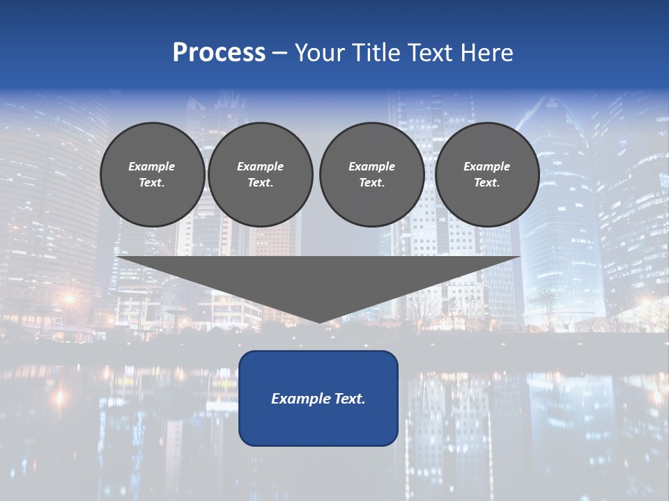 Environment Water Tower PowerPoint Template