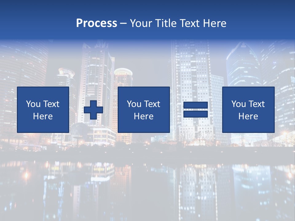 Environment Water Tower PowerPoint Template