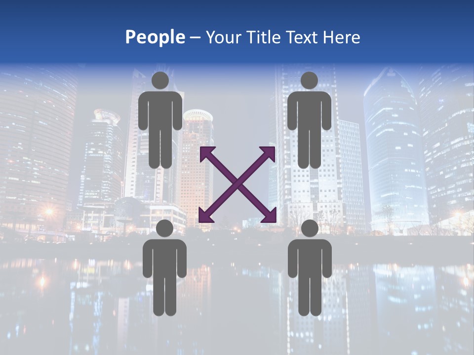 Environment Water Tower PowerPoint Template