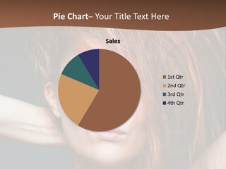 Cute Person Lenses PowerPoint Template