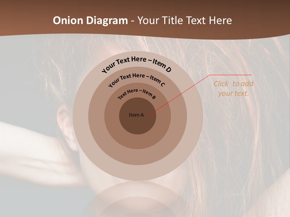 Cute Person Lenses PowerPoint Template