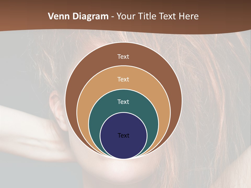 Cute Person Lenses PowerPoint Template