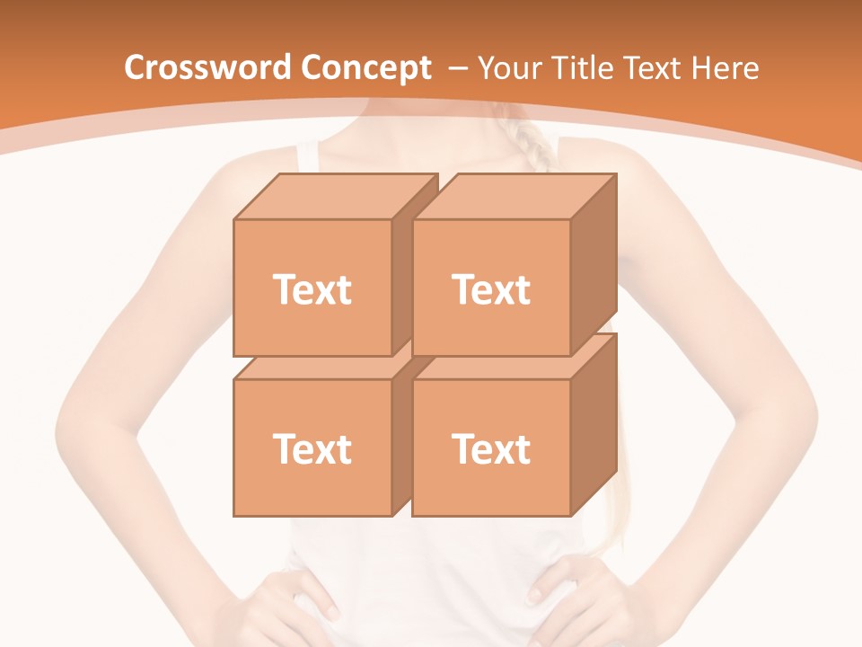 Young Health Beautiful PowerPoint Template