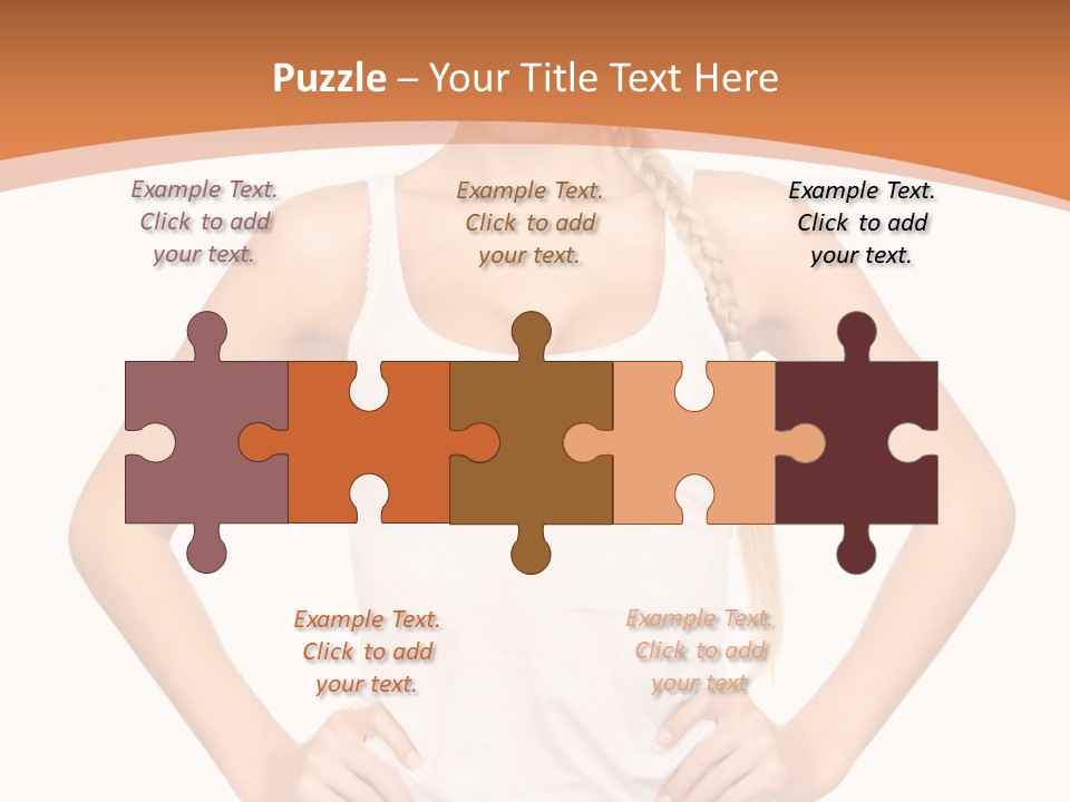 Young Health Beautiful PowerPoint Template