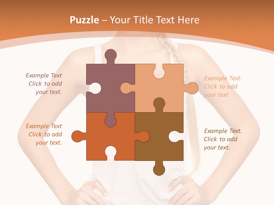 Young Health Beautiful PowerPoint Template