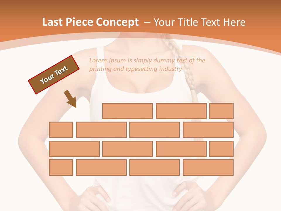 Young Health Beautiful PowerPoint Template