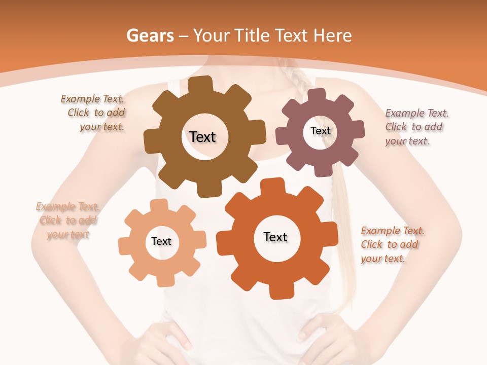 Young Health Beautiful PowerPoint Template