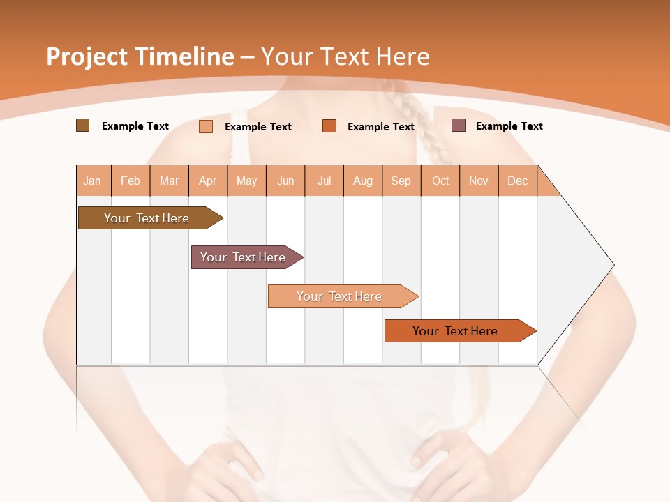Young Health Beautiful PowerPoint Template