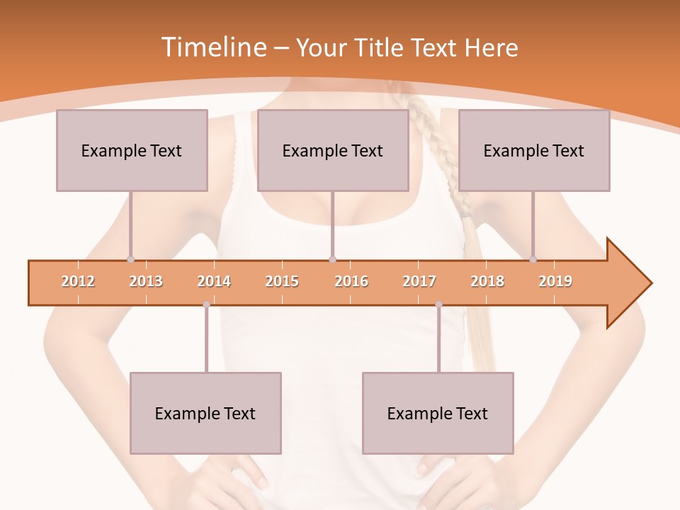 Young Health Beautiful PowerPoint Template