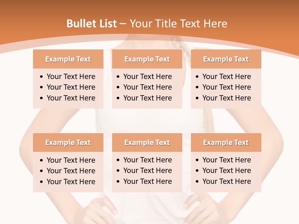 Young Health Beautiful PowerPoint Template