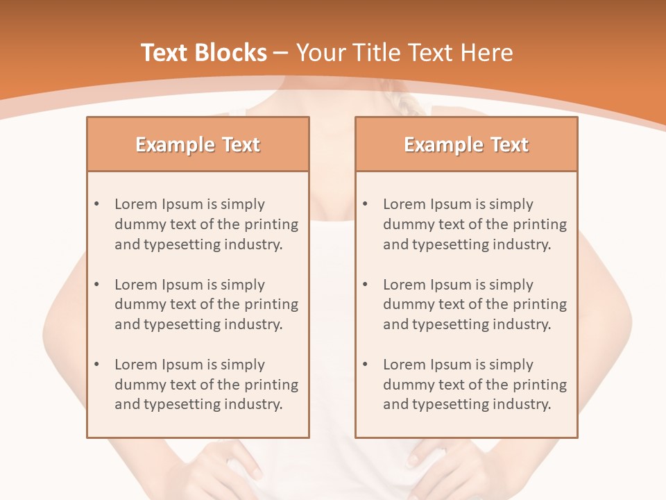 Young Health Beautiful PowerPoint Template