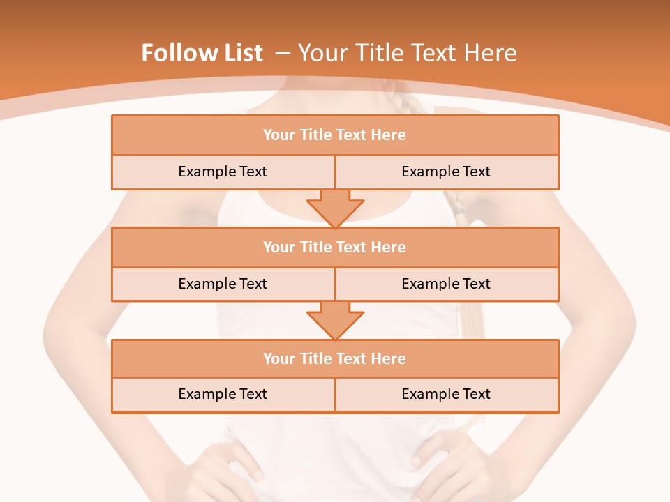 Young Health Beautiful PowerPoint Template