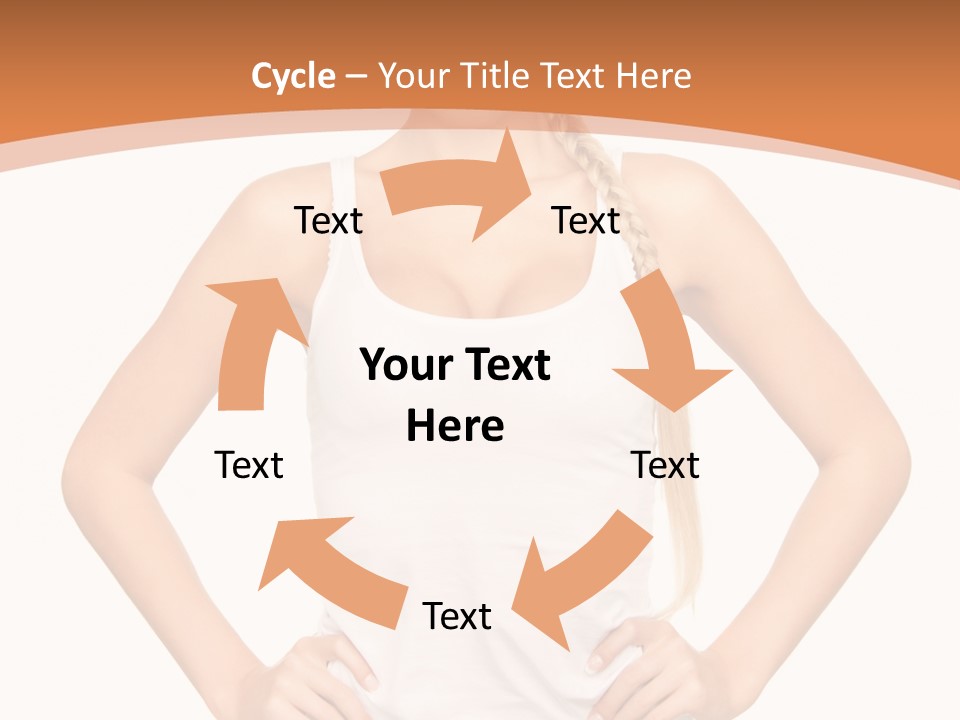 Young Health Beautiful PowerPoint Template