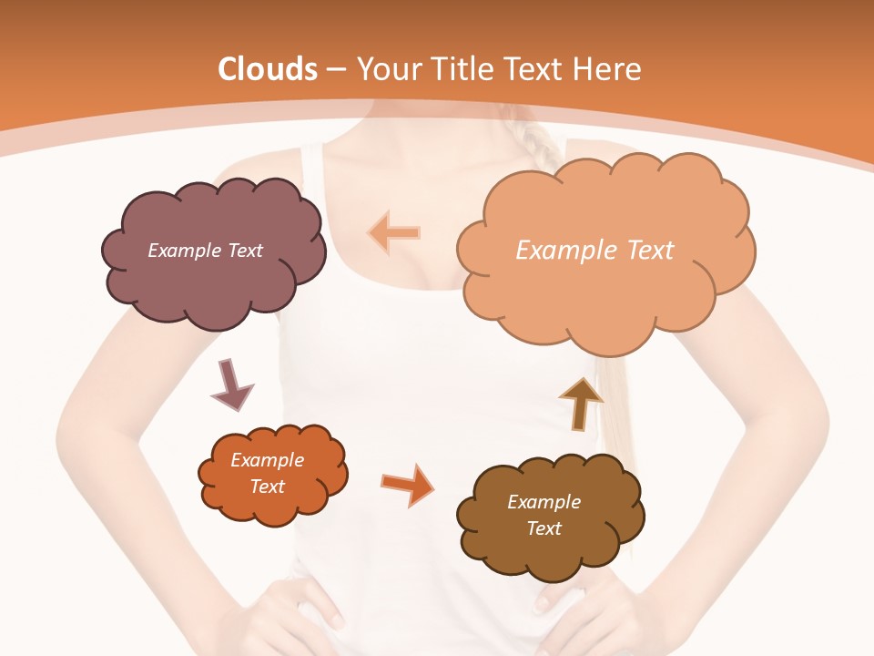 Young Health Beautiful PowerPoint Template