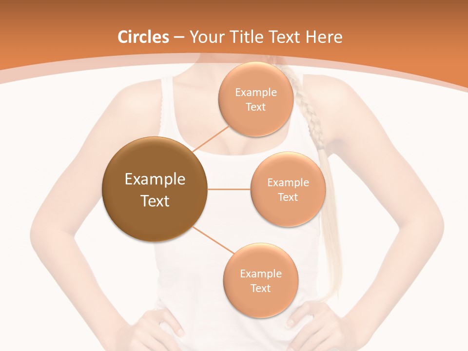 Young Health Beautiful PowerPoint Template