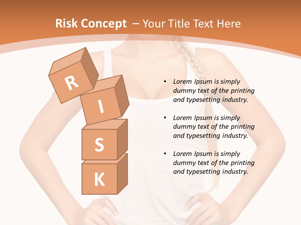 Young Health Beautiful PowerPoint Template