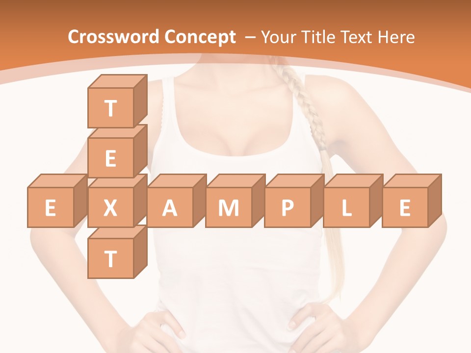 Young Health Beautiful PowerPoint Template