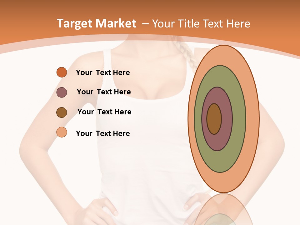 Young Health Beautiful PowerPoint Template