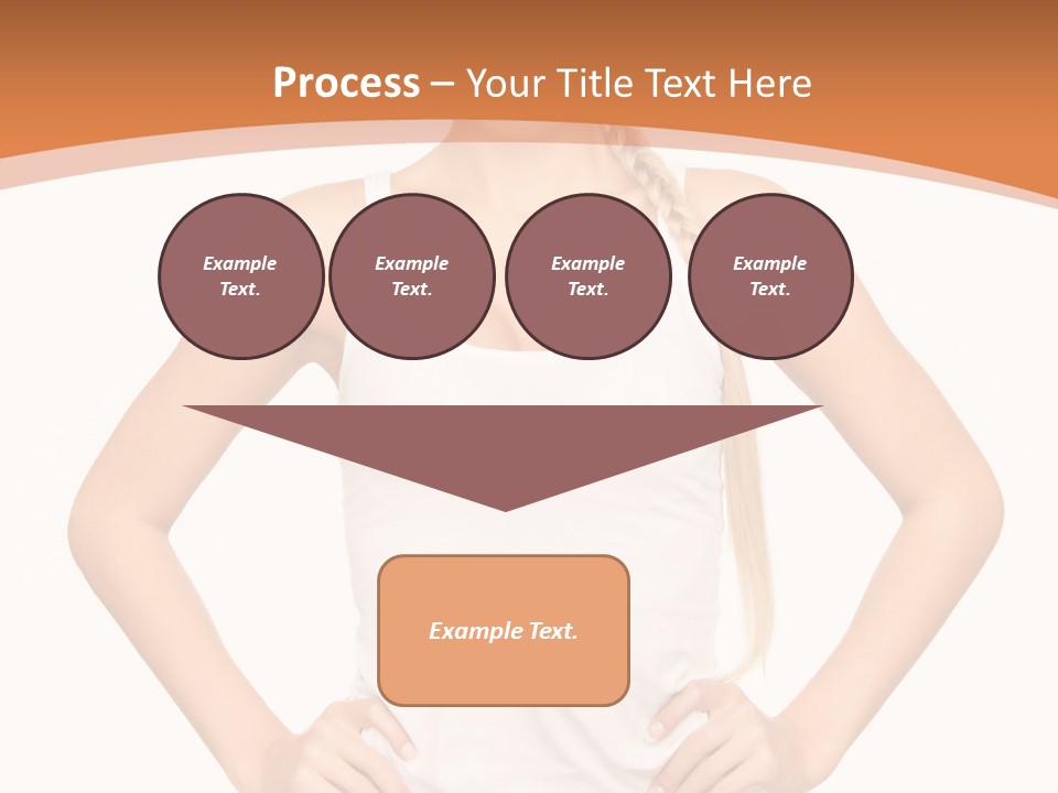 Young Health Beautiful PowerPoint Template
