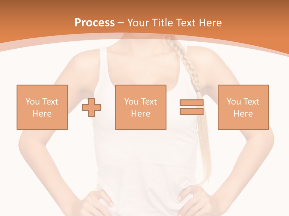 Young Health Beautiful PowerPoint Template