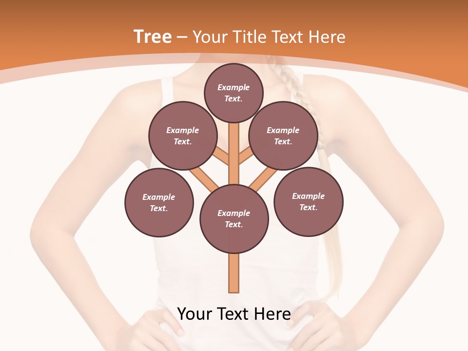 Young Health Beautiful PowerPoint Template