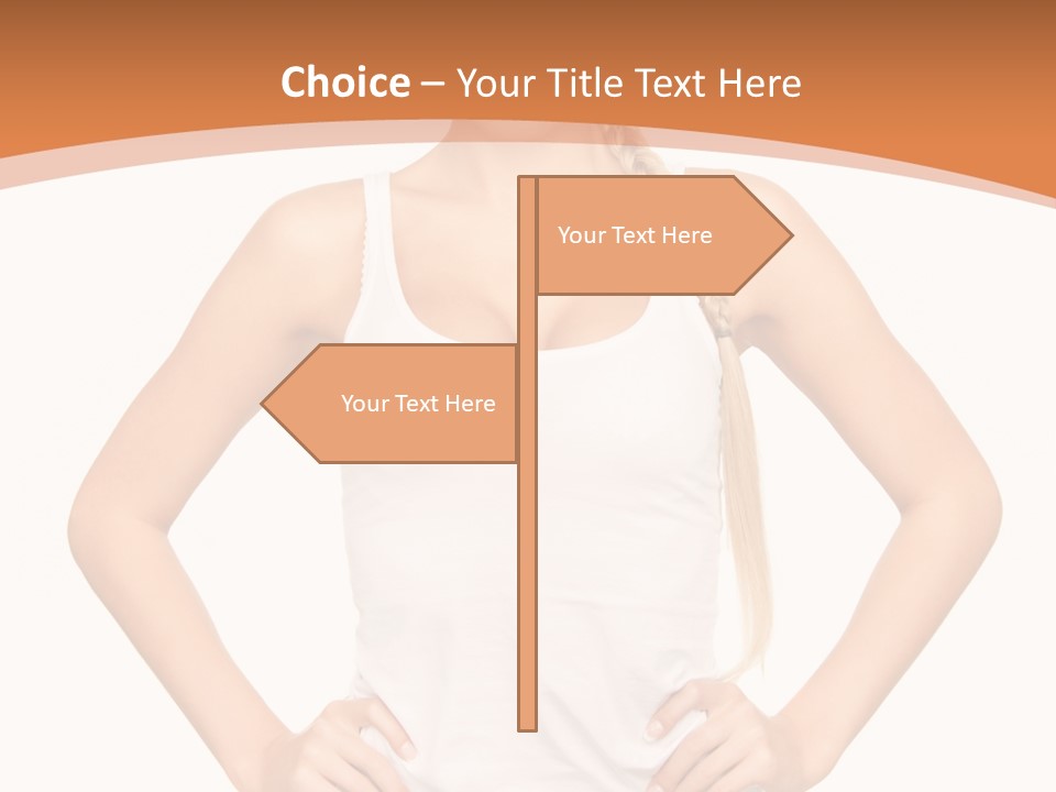 Young Health Beautiful PowerPoint Template