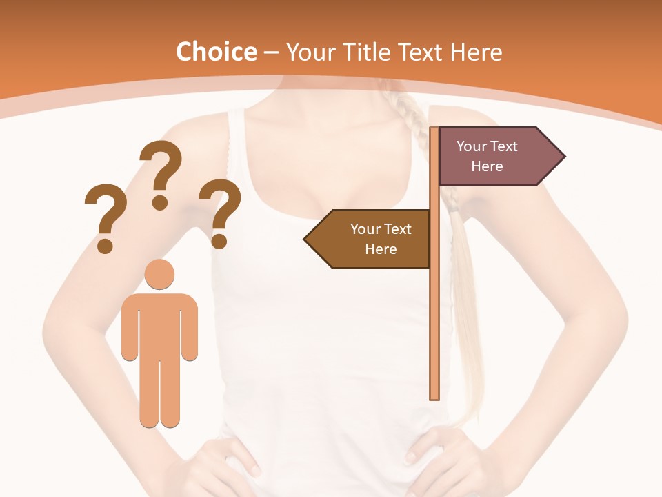 Young Health Beautiful PowerPoint Template