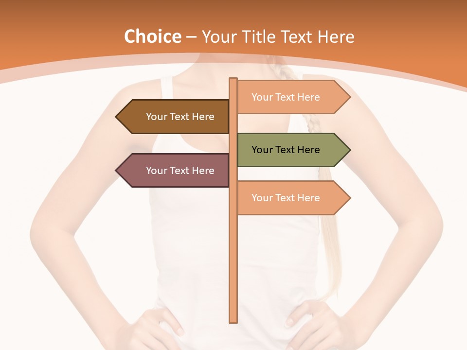 Young Health Beautiful PowerPoint Template