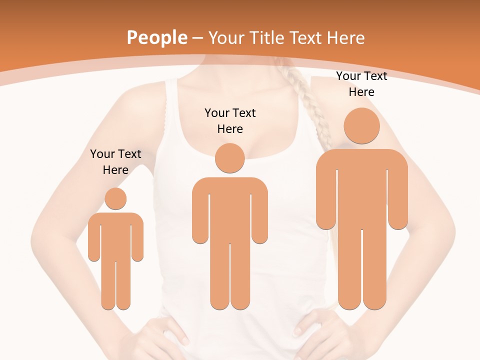 Young Health Beautiful PowerPoint Template