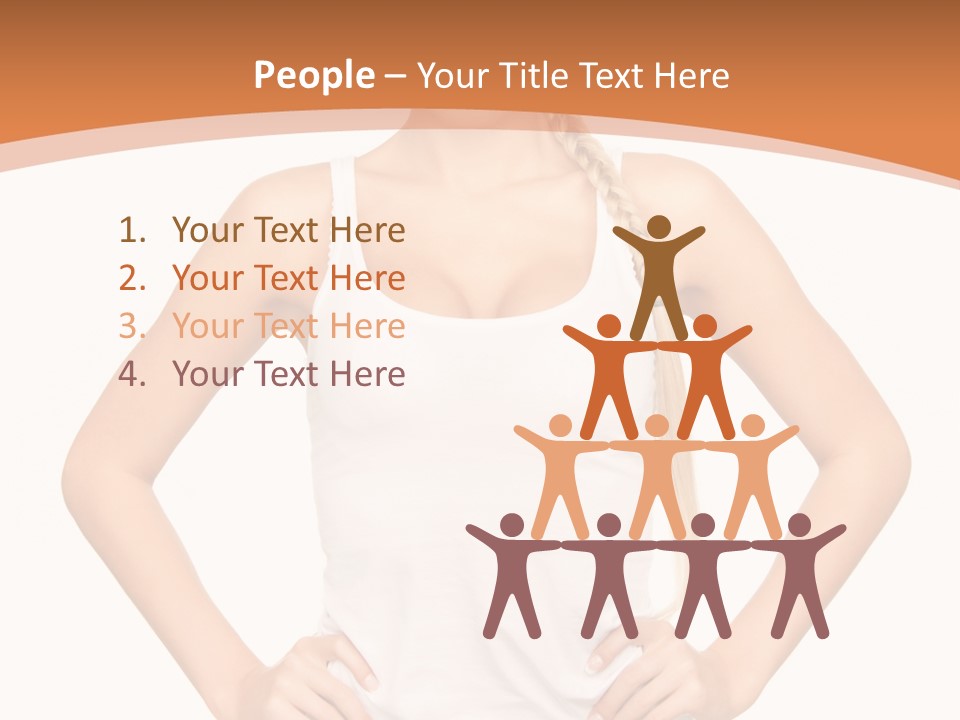 Young Health Beautiful PowerPoint Template