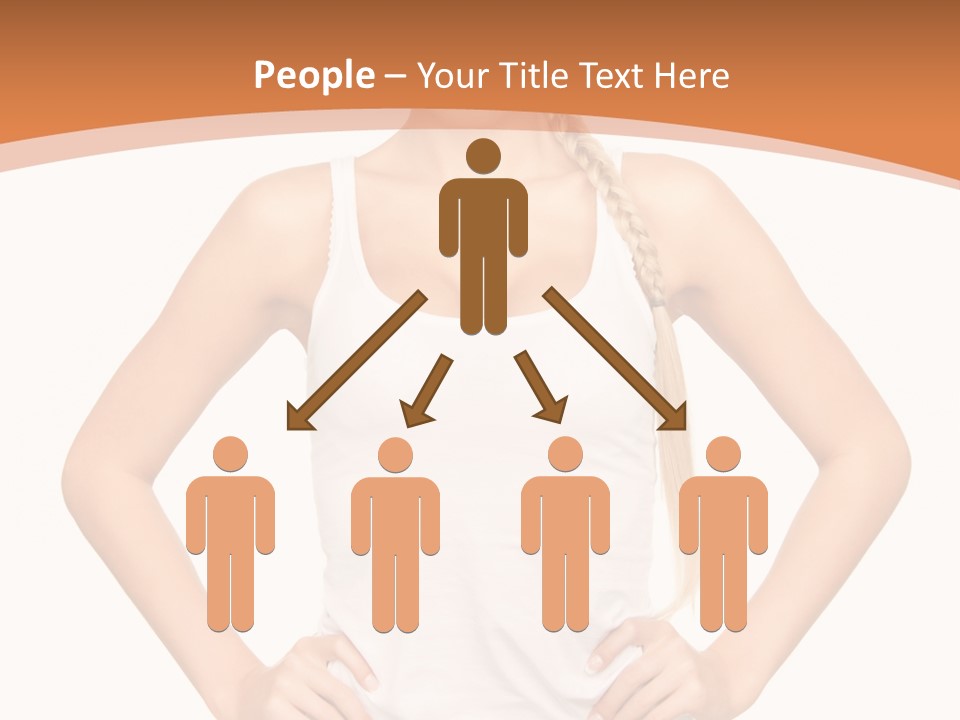 Young Health Beautiful PowerPoint Template