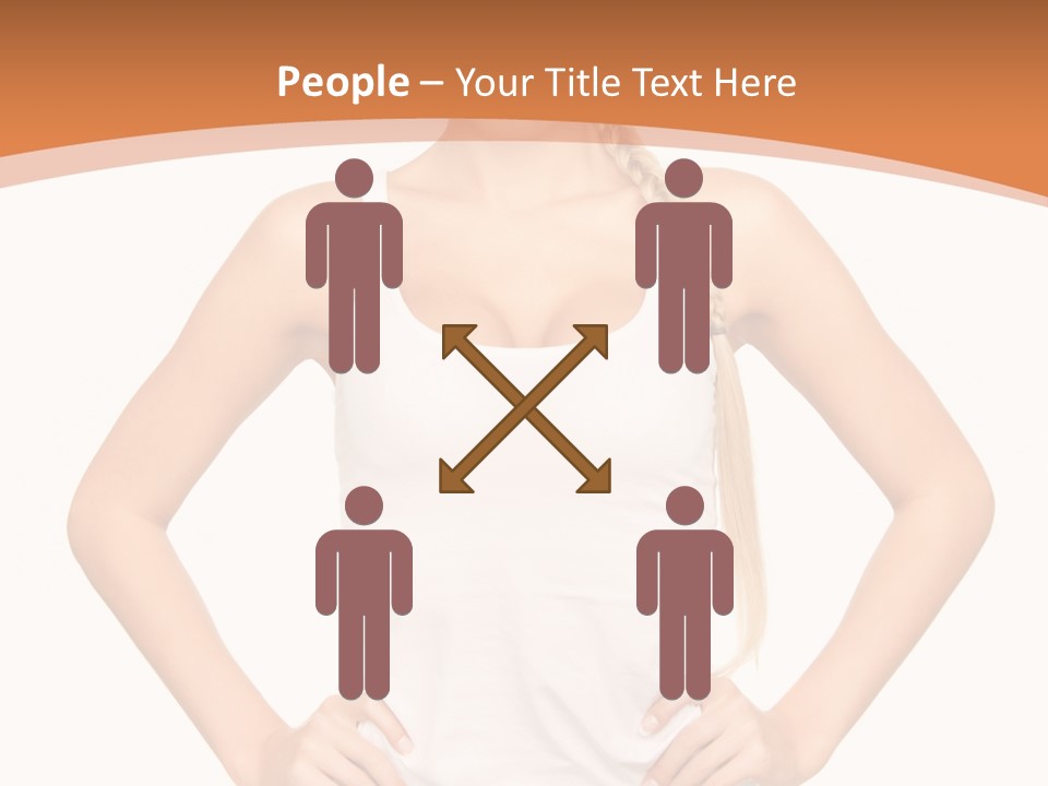 Young Health Beautiful PowerPoint Template