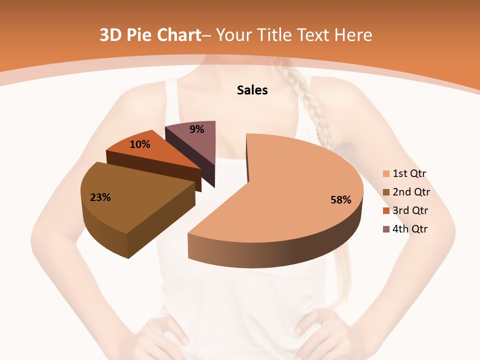 Young Health Beautiful PowerPoint Template